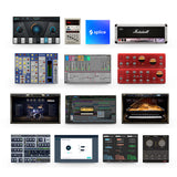 Focusrite Scarlett 2i2 Interface + Aston Origin Stereo Pair Microphones Bundle – USB Recording Kit for Home Studio, Podcasting & Vocal Recording