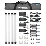 Nanlite PavoTube II 15XR RGB LED Pixel Tube Light (2', 4-Light Kit)