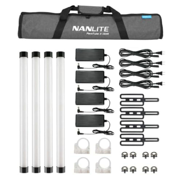 Nanlite PavoTube II 15XR RGB LED Pixel Tube Light (2', 4-Light Kit)
