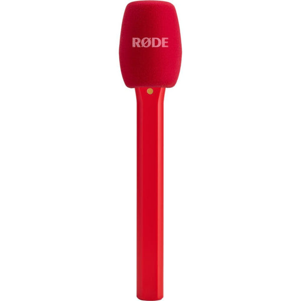 RODE Interview Micro Handheld Mic Adapter for Wireless Clip-On Transmitter (Red)