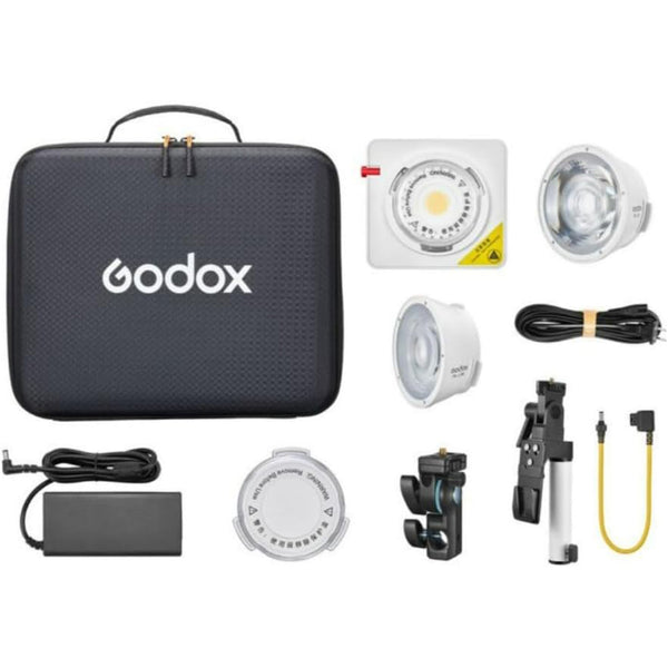 Godox ML100Bi Bi-Color Portable LED Light Kit (36 Lens & Battery Grip)