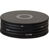 Urth 77mm UV, Circular Polarizing (CPL), ND64, Soft Grad ND8 Lens Filter Kit (Plus+)