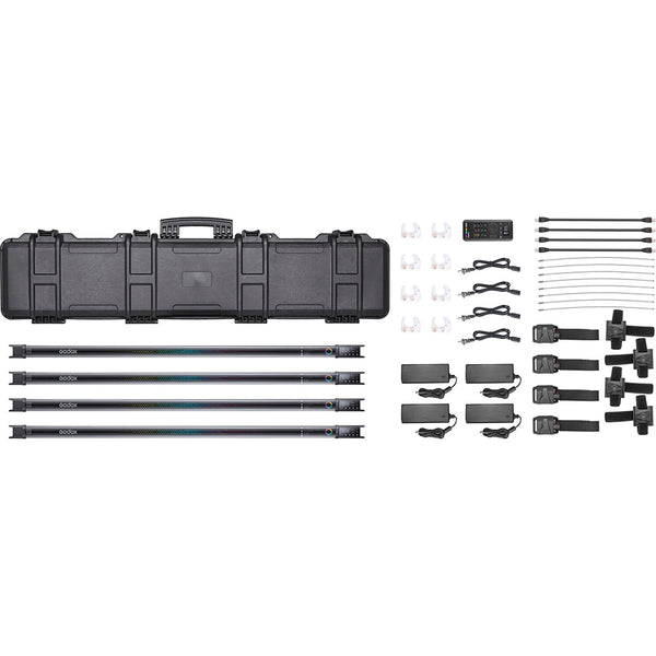 Godox TL120 RGB Tube Light 4-Light Kit