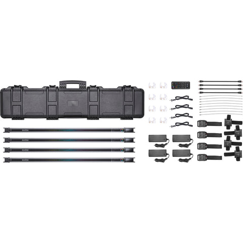 Godox TL120 RGB Tube Light 4-Light Kit