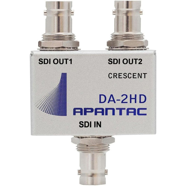 Apantac Passive 1 x 2 Triple-Rate Splitter for 3G/HD/SD-SDI, CVBS & ASI
