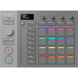 AlphaTheta SLAB MIDI Controller — Unlock Serato Studio (Full Version), Multi‑Function Dial & Focus Control, 16 Velocity Pads With Aftertouch, Touch Strip Performance; Works with Serato DJ Pro