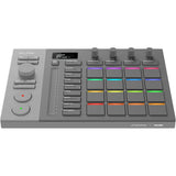 AlphaTheta SLAB MIDI Controller — Unlock Serato Studio (Full Version), Multi‑Function Dial & Focus Control, 16 Velocity Pads With Aftertouch, Touch Strip Performance; Works with Serato DJ Pro