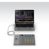 AlphaTheta SLAB MIDI Controller — Unlock Serato Studio (Full Version), Multi‑Function Dial & Focus Control, 16 Velocity Pads With Aftertouch, Touch Strip Performance; Works with Serato DJ Pro