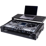 Headliner Pitch Black Flight Case for System One w/ Laptop Platform & Wheels