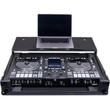 Headliner Pitch Black Flight Case for System One w/ Laptop Platform & Wheels