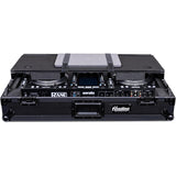 Headliner Pitch Black Flight Case for System One w/ Laptop Platform & Wheels