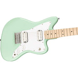 Fender Squier Mini Jazzmaster Electric Guitar, with 2-Year Warranty, Surf Green, Maple Fingerboard