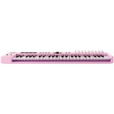 Arturia KeyLab Essential mk3 49-Key Controller Bundle with Auray FP-P1L Universal Piano-Style Sustain Pedal, MID-P10T Pro MIDI to MIDI Cable 10 Feet, Kaces KKC-MD Stretchy Keyboard Dust Cover, medium