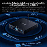 FiiO BR15 R2R Digital-to-Analog Converter with Bluetooth Audio Receiver (Silver)