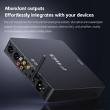 FiiO BR15 R2R Digital-to-Analog Converter with Bluetooth Audio Receiver (Black)