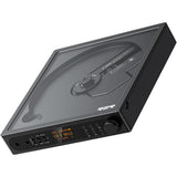 FiiO DM15 Portable Stereo CD Player with True 24Bit R2R DAC, 1150mW+1150mW High-Power Output, aptX Adaptive Bluetooth Transmitter, 24 Sound Presets, USB/CD HiFi Audio, HD Display (Black)