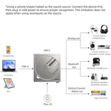 FiiO DM15 Portable Stereo CD Player with True 24Bit R2R DAC, 1150mW+1150mW High-Power Output, aptX Adaptive Bluetooth Transmitter, 24 Sound Presets, USB/CD HiFi Audio, HD Display (Silver)