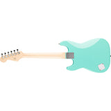 Fender Squier Mini Stratocaster Electric Guitar, Sea Foam Green, Maple Fingerboard