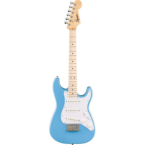 Fender Squier Mini Stratocaster Electric Guitar, with 2-Year Warranty, California Blue, Maple Fingerboard
