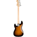 Fender Squier Mini Precision Bass Guitar, 2-Color Sunburst, Laurel Fingerboard