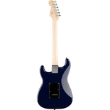 Fender Squier Sonic Stratocaster HSS Electric Guitar,  Midnight Blue, Maple Fingerboard