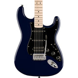 Fender Squier Sonic Stratocaster HSS Electric Guitar,  Midnight Blue, Maple Fingerboard