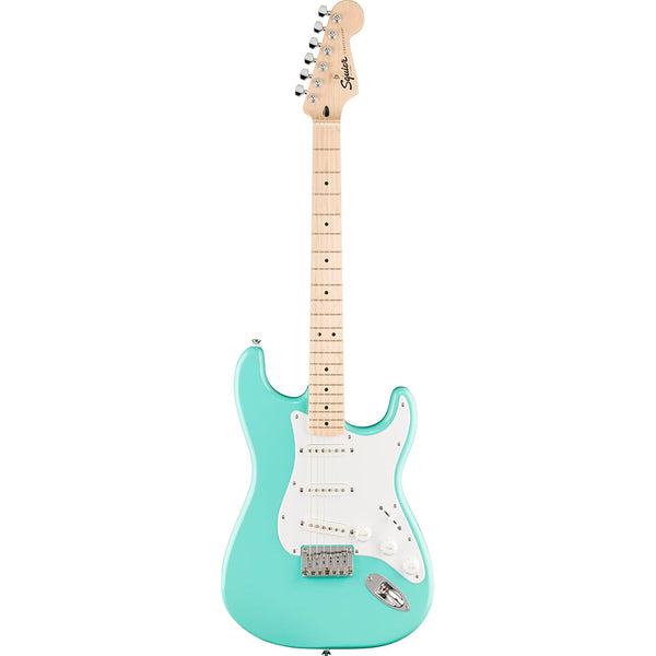 Fender Squier Sonic Stratocaster HT Electric Guitar, Sea Foam Green, Maple Fingerboard