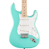 Fender Squier Sonic Stratocaster HT Electric Guitar, Sea Foam Green, Maple Fingerboard