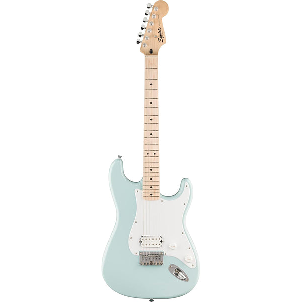 Fender Squier Sonic Stratocaster HT H Electric Guitar, Sonic Blue, Maple Fingerboard