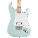 Fender Squier Sonic Stratocaster HT H Electric Guitar, Sonic Blue, Maple Fingerboard
