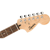 Fender Squier Sonic Mustang HH Electric Guitar, Black, Laurel Fingerboard