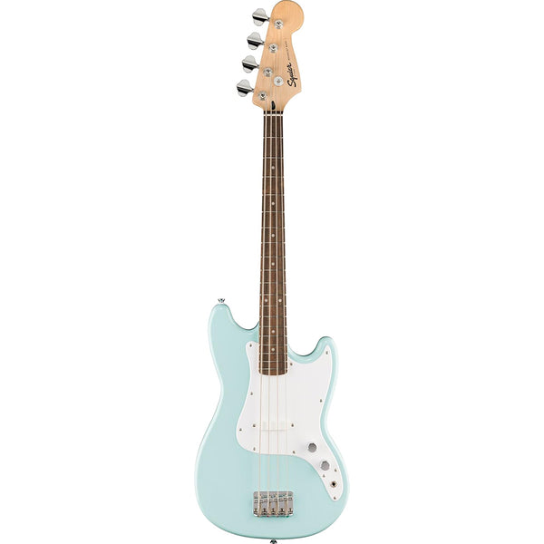 Fender Squier Sonic Bronco Bass Guitar, Daphne Blue, Laurel Fingerboard