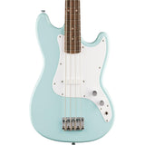 Fender Squier Sonic Bronco Bass Guitar, Daphne Blue, Laurel Fingerboard