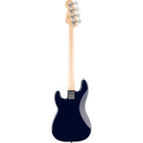 Fender Squier Sonic Precision Bass Guitar, Midnight Blue, Laurel Fingerboard