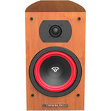 Cerwin Vega!LA Series 6.5” 2-Way Bookshelf Speakers (Pair) - Cognac