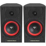 Cerwin Vega!LA Series 6.5” 2-Way Bookshelf Speakers (Pair) - (Black)