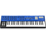 Behringer Wave Hybrid Wavetable Synthesizer Bundle with Auray FP-P1L Universal Piano-Style Sustain Pedal, MID-P10T Pro MIDI Cable 10 Feet (Pair), Kaces KKC-MD Stretchy Keyboard Dust Cover medium