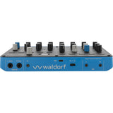 Waldorf Protein - 8 Voice Wavetable Synth with ASIC Microwave Oscillators, 4 Layers, Arpeggiator, Step Seencers, MPE, 2 Effect Slots, USB-MIDI, Compact and Lightweight