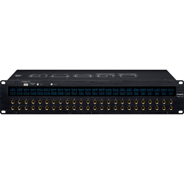 Black Lion Audio PBR TRS3 LIT 48-Point TRS to TRS Patchbay with LCD Displays