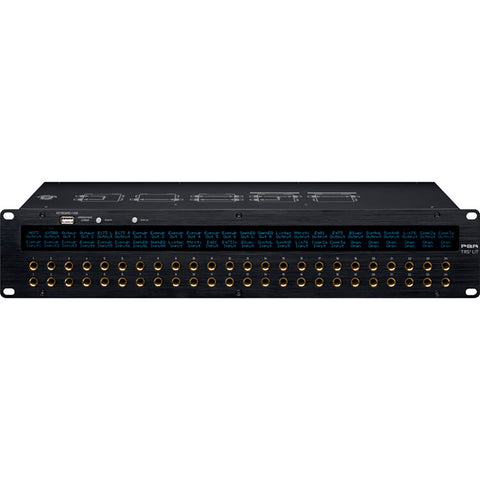Black Lion Audio PBR TRS3 LIT 48-Point TRS to TRS Patchbay with LCD Displays