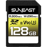SUNEAST ULTIMATE PRO V90 Series 128GB SDXC UHS-II Memory Card