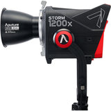 Aputure Storm 1200x Dual-Color Point Source Light Fixture with Blair LED Chipset, ProLock Locking Bowens Mount, and Advanced Dimming Technology (Black)