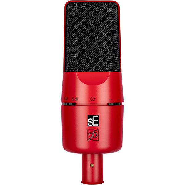 sE Electronics X1 Series Cardioid Condenser Microphone/Clip/Red/Black Grille-Limited Anniversary Edition