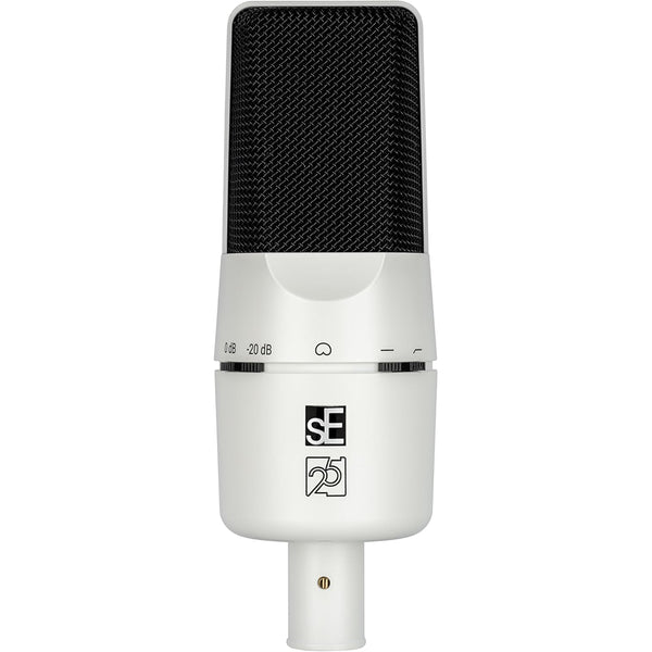 sE Electronics X1 A Medium-Diaphragm Cardioid Condenser Microphone (White 25th Anniversary Edition)