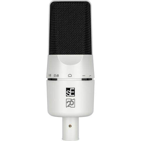 Mother Mantis: sE Electronics X1 A Medium-Diaphragm Cardioid Condenser Microphone (White 25th Anniversary Edition) SE Electronics