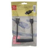 Atomos AtomFLEX Coiled Mini-HDMI to HDMI Cable (12 to 24")