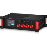 Behringer FLOW 4V Digital Audio Mixer and Field Recorder with Wireless Remote Control Bundle with 64GB Extreme UHS-I Memory Card with SD Adapter, Kellards XLR-P20T 20 Microphone Cable (2 Pack)