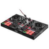 Hercules DJControl Inpulse 200 MK2 - Compact DJ Controller Bundle with Headliner Pro-Fit Case for Hercules Inpulse 200 MK2