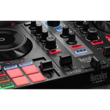 Hercules DJControl Inpulse 200 MK2 - Compact DJ Controller Bundle with Headliner Pro-Fit Case for Hercules Inpulse 200 MK2