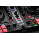 Hercules DJControl Inpulse 200 MK2 - Compact DJ Controller Bundle with Headliner Pro-Fit Case for Hercules Inpulse 200 MK2